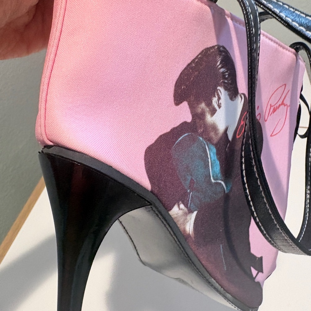 Ashley By 26 International Pink and Black Top-Handle Tote - Picture 9 of 12
